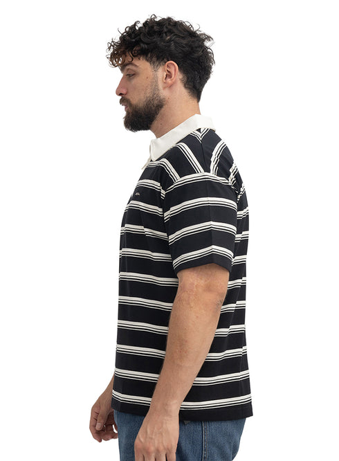 تي شيرت بولو تصميم 3098 -اسود