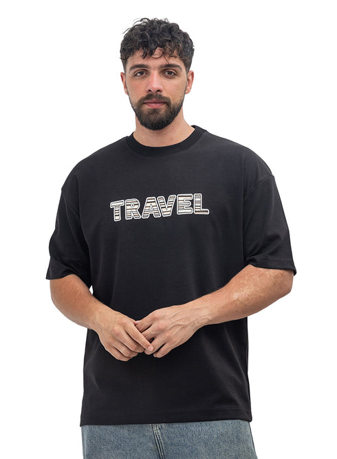 Black Design 4025 NF-Round T-Shirt