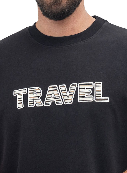 Black Design 4025 NF-Round T-Shirt