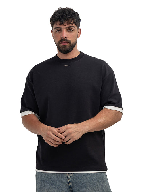 Black Design 4035 NF-Round T-Shirt