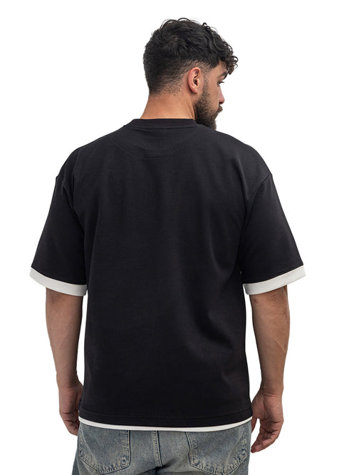 Black Design 4035 NF-Round T-Shirt