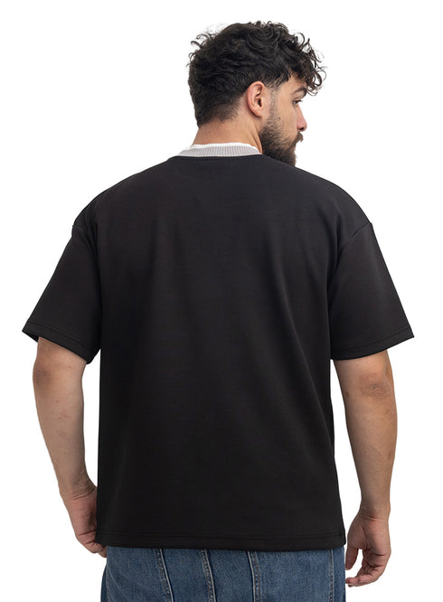 Black Design 4039 NF-Round T-Shirt