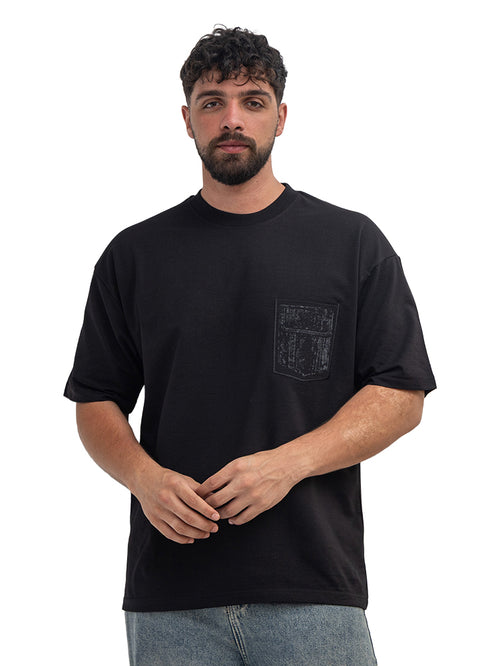 Black Design 4058 NF-Round T-Shirt