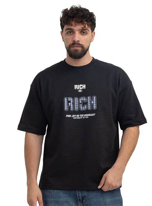 Black Design 4061 NF-Round T-Shirt