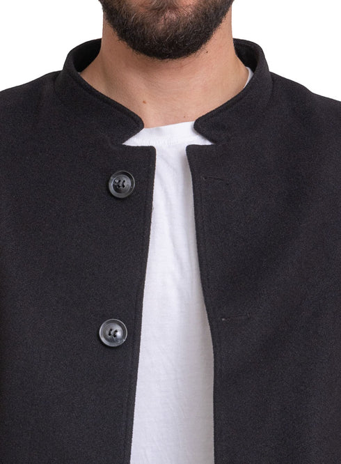 بالطو - أسود