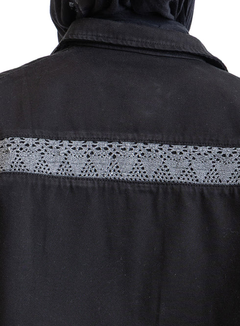 جاكيت جبردين 3 - اسود