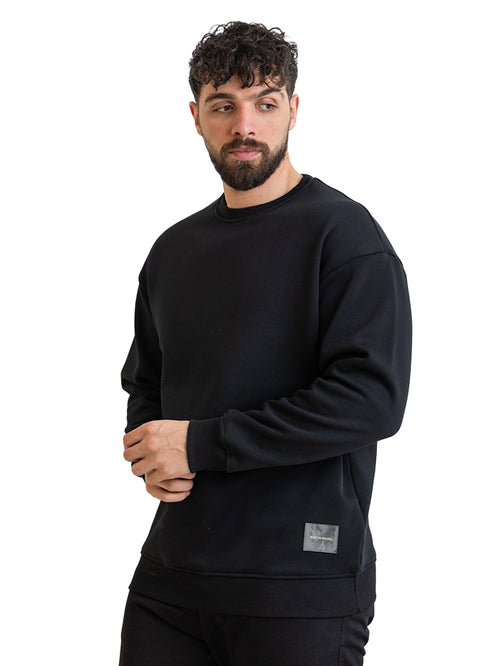 Black Lined Over Size Sw-Round