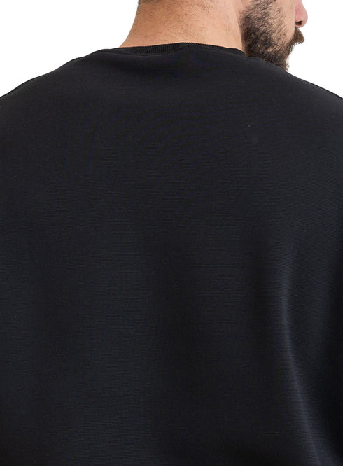 Black Lined Over Size Sw-Round
