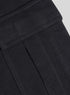 Black Melton Cargo Short