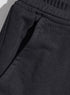 Black Melton Cargo Short
