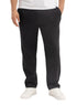 Black Melton Wide Leg