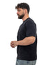 Black NP-Over Size Round T-Shirt