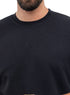 Black NP-Over Size Round T-Shirt