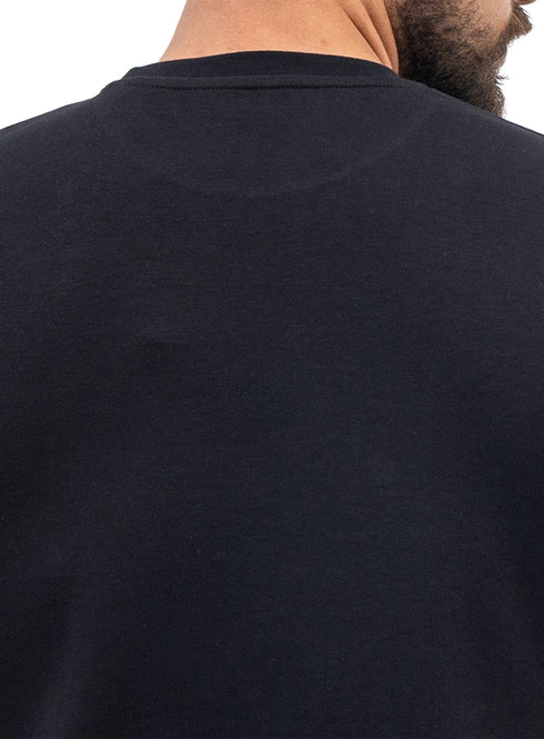 Black NP-Over Size Round T-Shirt