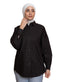 Black Oxford Over Size Shirt