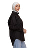 Black Oxford Over Size Shirt