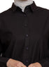 Black Oxford Over Size Shirt