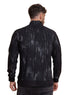 Black Printed Quarter Zipper