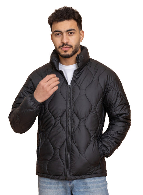 Black Puffer Jacket 4