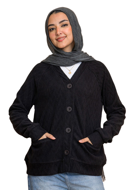 سويتر - اسود