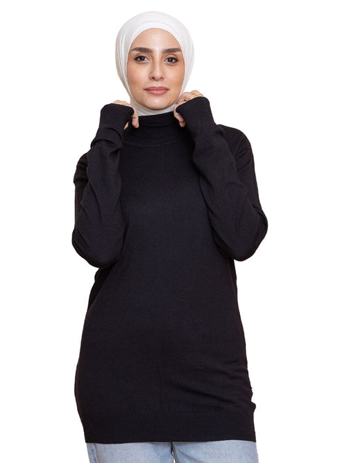 Black S-High Cool Pullover