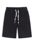 Black Striperd Jacquard Short