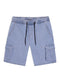 Blue 1 Cargo Denim Short