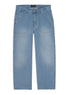 Blue 1 D49-Jeans Wide Leg Pant