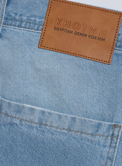 Blue 1 D49-Jeans Wide Leg Pant