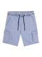 Blue 2 Cargo Denim Short