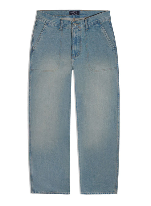 Blue 2 D49-Jeans Wide Leg Pant