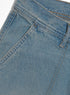 Blue 2 D49-Jeans Wide Leg Pant