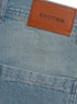 Blue 2 D49-Jeans Wide Leg Pant