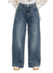 Blue 4 Side Cut Straight jeans