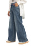 Blue 4 Side Cut Straight jeans