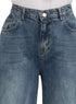 Blue 4 Side Cut Straight jeans