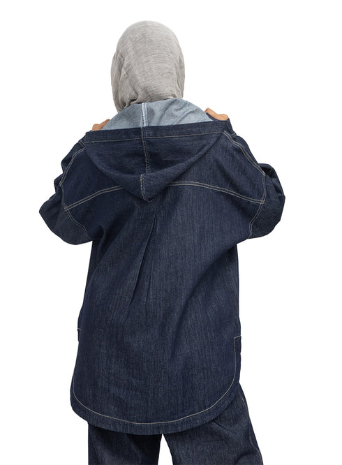 Blue Denim Cur.Shirt