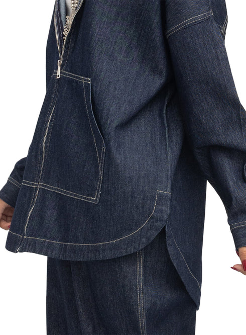 Blue Denim Cur.Shirt