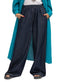 Blue Denim wide leg pants