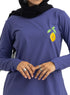 Blueberry-Design 3 Printed Long-Sleeve