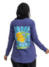 Blueberry-Design 3 Printed Long-Sleeve