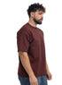 Brick Red Design 1033 NF-Round T-Shirt