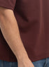 Brick Red Design 1033 NF-Round T-Shirt