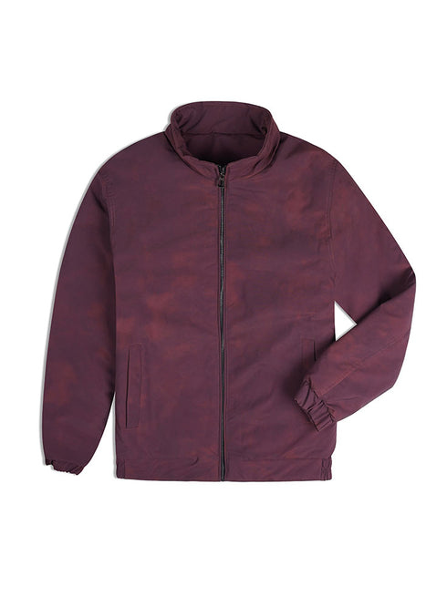 Brick Red Gabardine Jacket 1