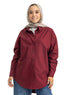 Brick Red Over Size Oxford Shirt