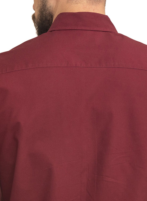 Brick Red Oxford Shirt