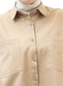 Britch Beige Cur-Gabardine Shirt