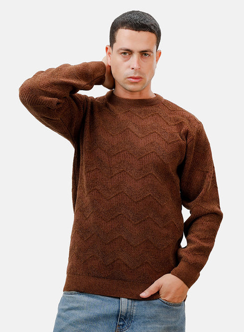Brown Design 2401 Round Pullover