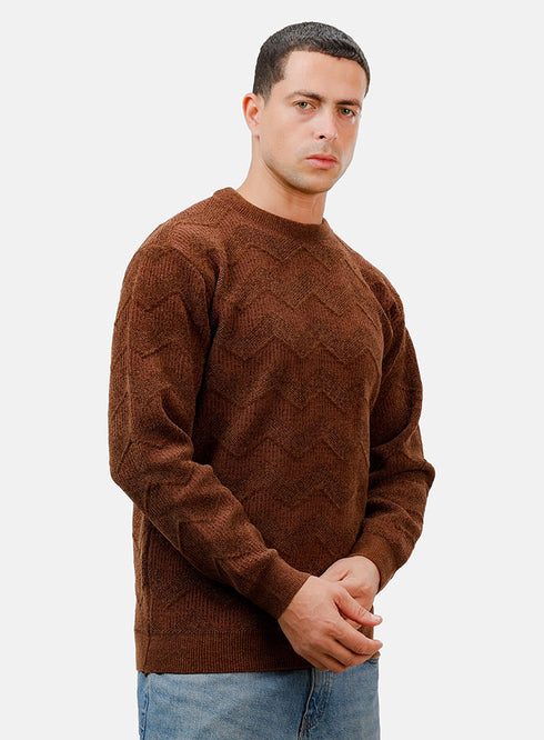 Brown Design 2401 Round Pullover