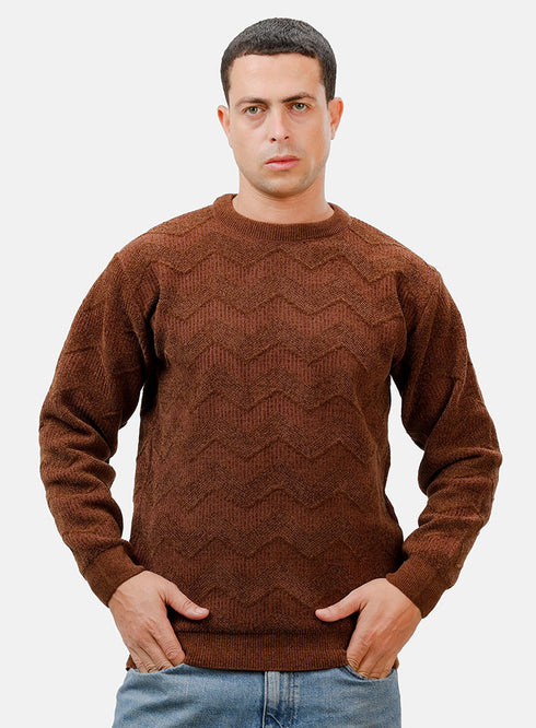 Brown Design 2401 Round Pullover